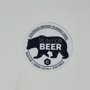 Colorado Brewery Running Series Stickers