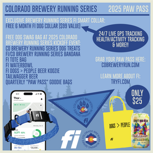 2025 Paw Pass - Fi GPS Dog Collar + Fi/CO BRS Swag Pack