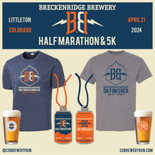 Load image into Gallery viewer, 2024 CO Brewery Running Series Half Marathon &amp; 5k Package (3 Events)