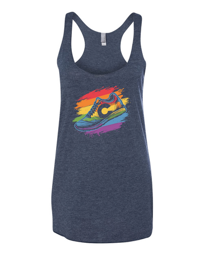 Colorado Running Pride - Women's Tank Top - Vintage Navy