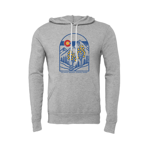 Colorado In The Fall - Unisex Pullover Hoodie - Heather Grey