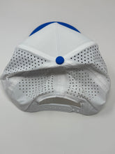 Load image into Gallery viewer, Upside Down Denver Hat - Blue &amp; White