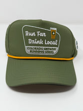 Load image into Gallery viewer, Run Far Drink Local Hat - Green