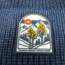 Load image into Gallery viewer, Colorado Fall - Ribbed Beanie - Heather Navy