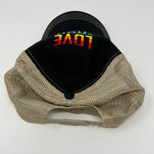 Load image into Gallery viewer, Love the Run Trucker Hat - Black/Khaki