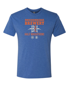 Breckenridge Brewery Half Marathon & 5k Event Shirt - Heather Royal