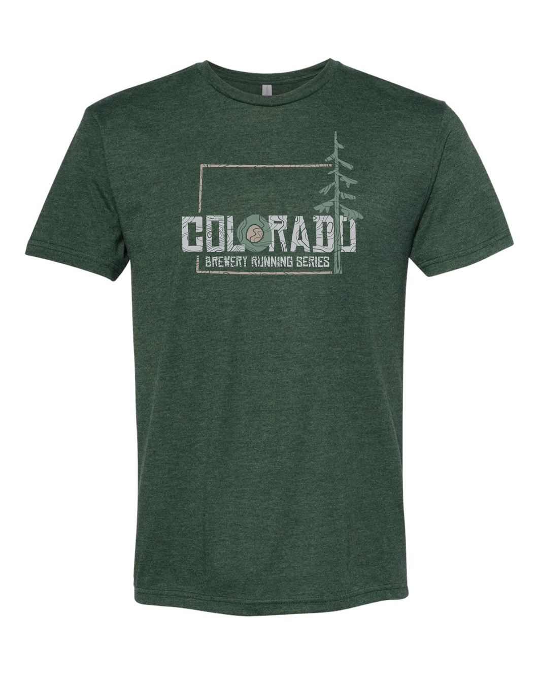 Colorado Tree - Unisex T-Shirt - Black Forest