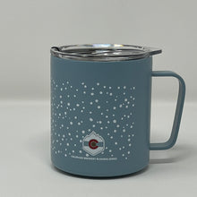 Load image into Gallery viewer, Winter Bison - Insulated 12oz Camp Cup/Mug (MiiR) -- Blue