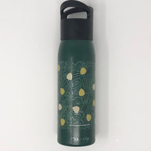 Load image into Gallery viewer, Fall Leaves - 24oz Liberty Water Bottle - Forest Green