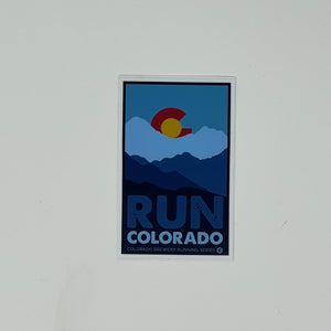 Colorado Brewery Running Series Stickers